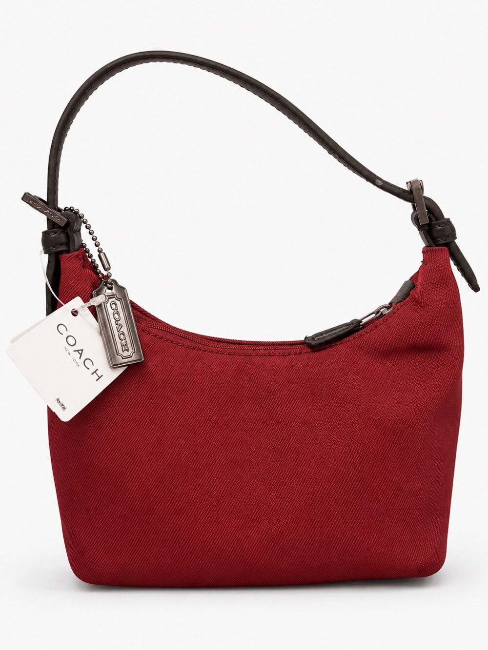 ✨BNWT - Vintage Coach Maroon Mini Canvas Bag✨